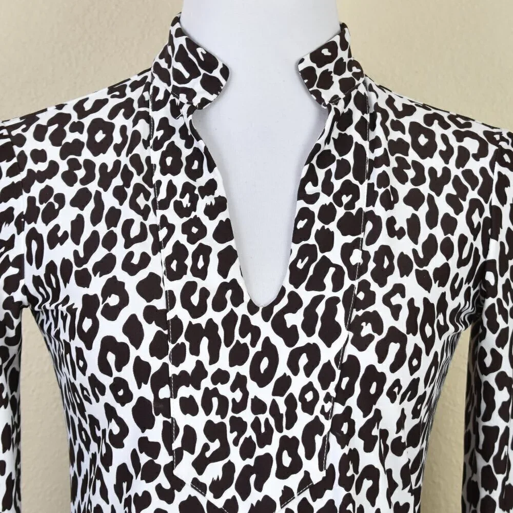Jude Connally Kate Leopard Print Dress - XS - Picture 2 of 10